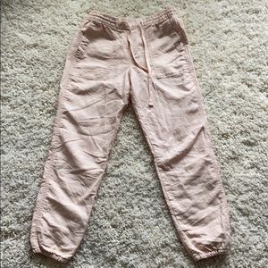 Light Pink Gap Joggers